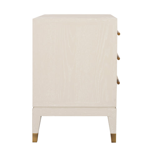 Roma 3 Drawer Bedside Table